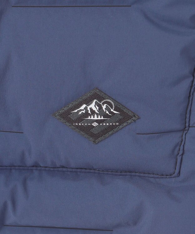 JOSEPH ABBOUD MOUNTAIN 【ストレッチ/リバーシブル/撥水/軽量/ライナードッキング対応】２ＷＡＹストレッチ ダウンジャケット ダルブルー系