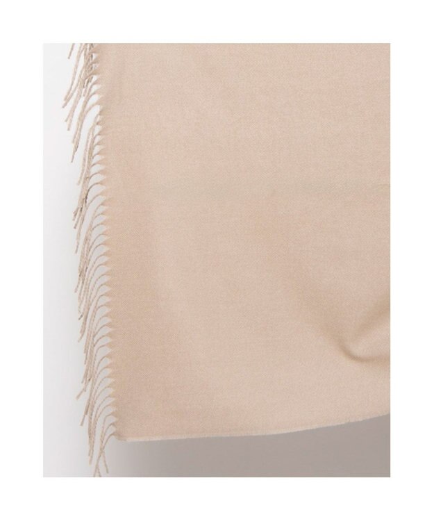 UNBILLION カシュネ cache nez / ツイル無地ストール ベージュ