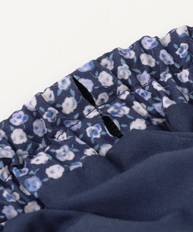 組曲 KIDS 【110-140㎝】Tiny Rose キュロット ネイビー