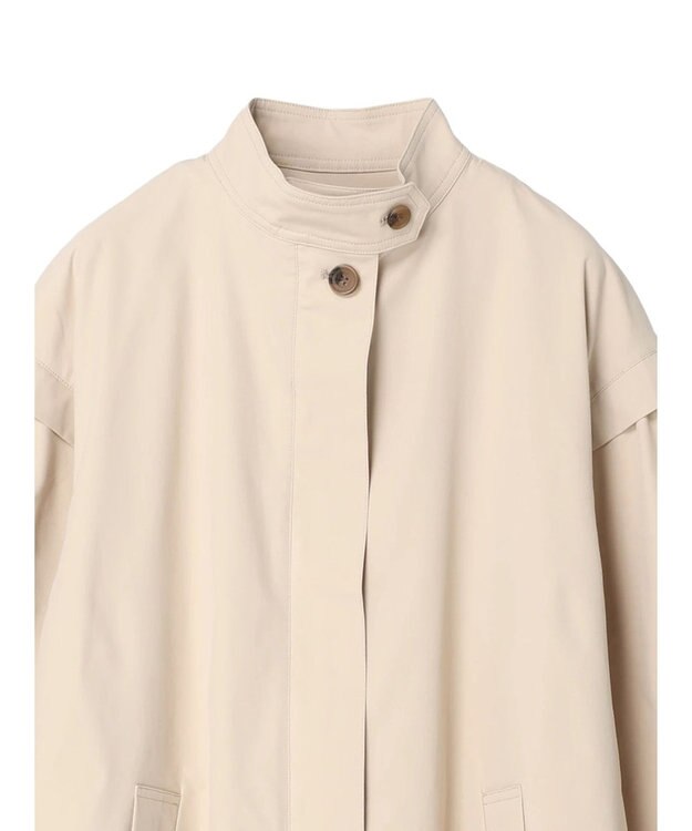 Green Parks 花粉防止　袖タックコート Beige