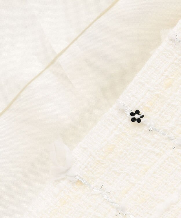 TOCCA 【八木アリサさん着用】【消臭】FLOWER HIDE AND SEEK ジレ アイボリー系