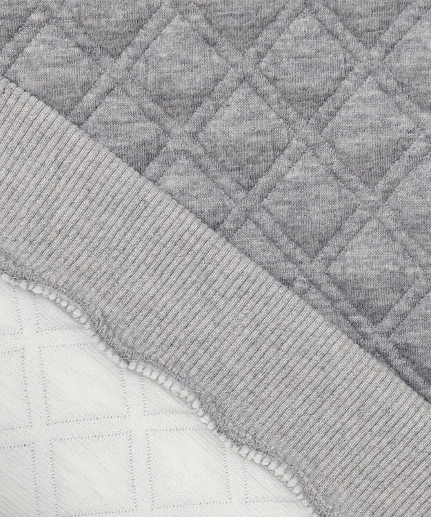 組曲 KIDS 【100㎝】ダイヤキルト ワンピース グレー系