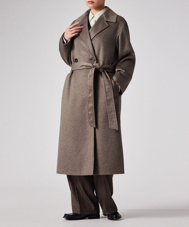 【極美品】Paul Smith カシミヤ100% ウールチェスターコート グレー 極美品】Paul Smith カシミヤ100% ウールチェスターコート グレー