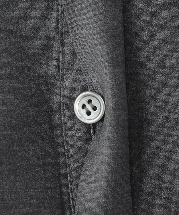 23区 S 【R(アール)】ウールトロストレッチ 長袖ワンピース グレー系