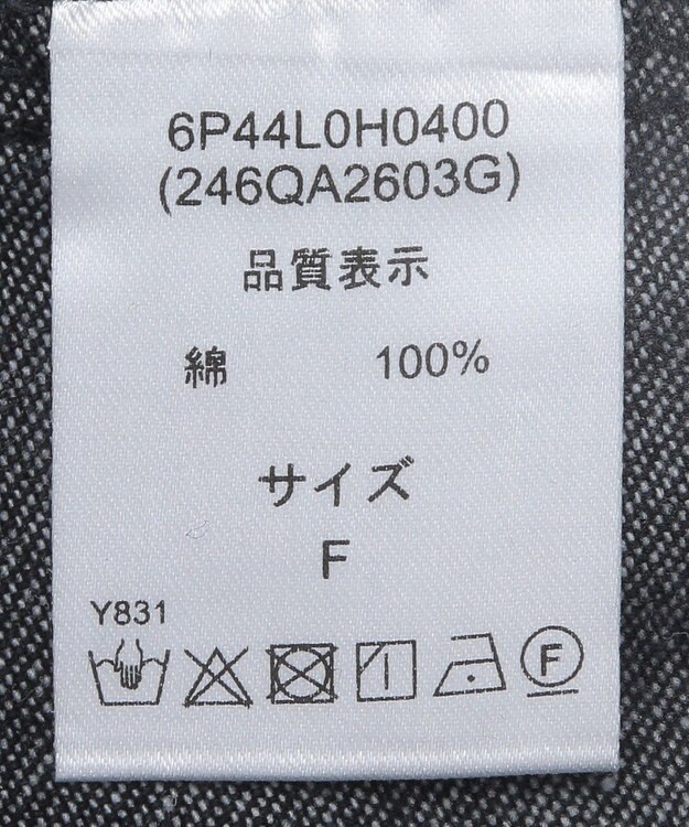 Green Parks ■ＥＳＣＡＲ　デニムロングジャケットワンピース Black