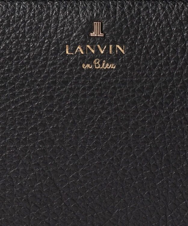 LANVIN en Bleu メラニー ラウンドファスナー長財布 ブラック