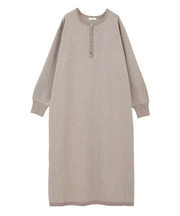 earth music&ecology ソウバリヘンリーニットワンピース Beige