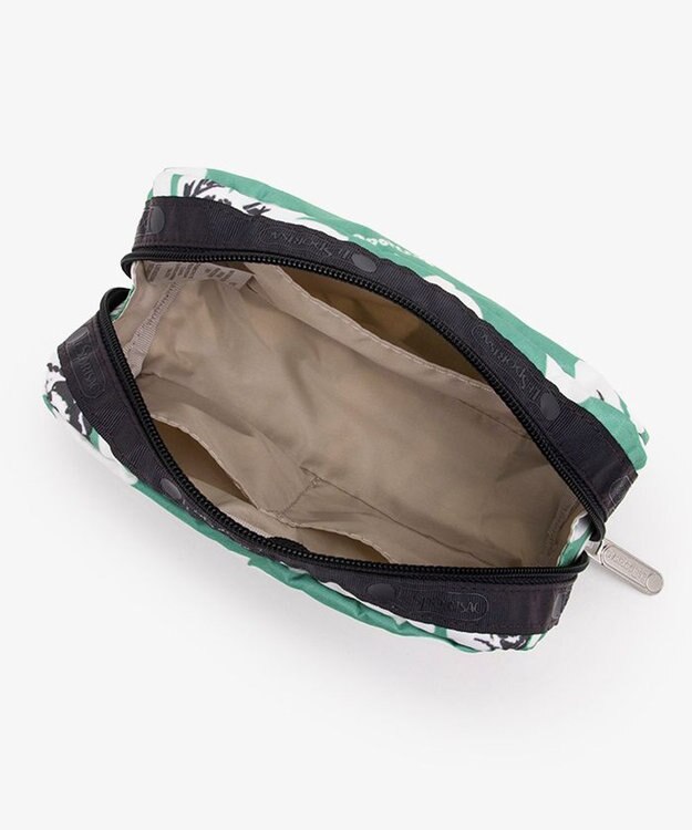LeSportsac RECTANGULAR COSMETIC/トロピカルガーデングリーン トロピカルガーデングリーン
