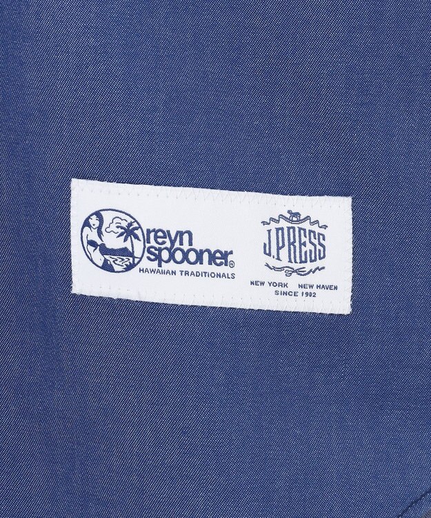 J.PRESS MEN Reyn spooner×J.PRESS リバースプリント プルオーバー ブルー系