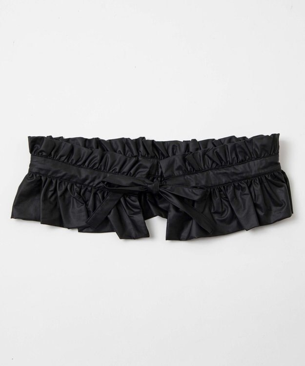 WEGO シングルマルチWAY付けフリル ブラック