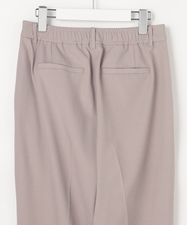 ANY SIS スマートビューティストレッチ テーパードパンツ グレージュ