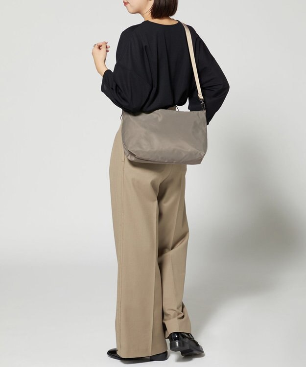 Y'SACCS 【Y’SACCS vous et】ドットジャカード マルチウェイトート Mサイズ グレージュ