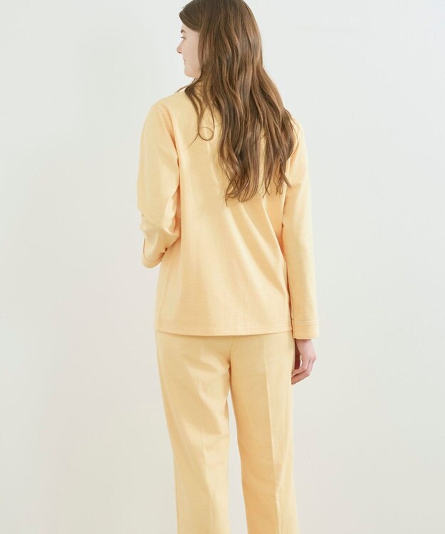 une nana cool 【綿混】天竺パジャマ MADE WITH LIBERTY FABRIC イエロー