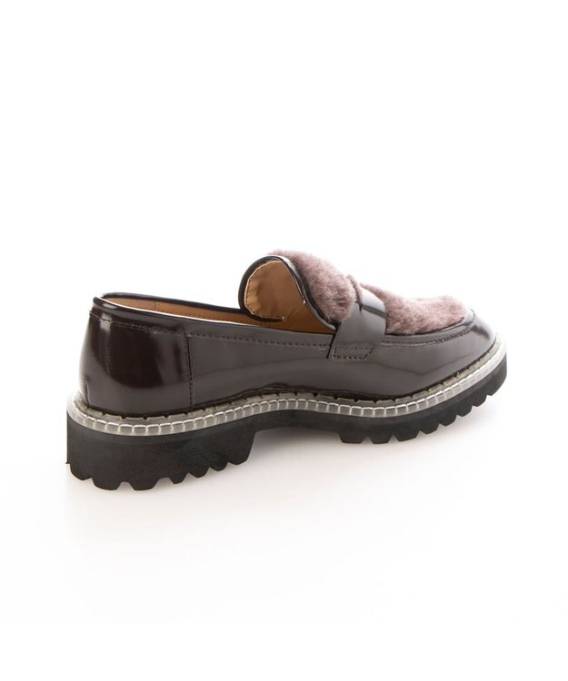 MODE ET JACOMO <MODE ET JACOMO>ボリュームソールローファー ダークブラウンコンビ