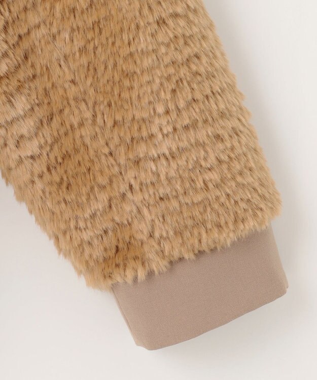 自由区 L 【カタログ掲載】ファー アウター キャメル