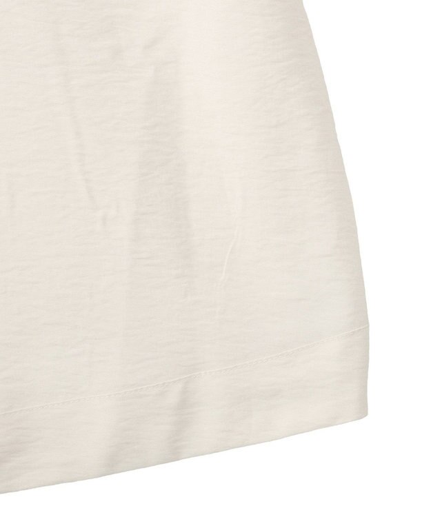 AMERICAN HOLIC 【WEB限定】接触冷感バンドカラーシャツチュニック Ivory