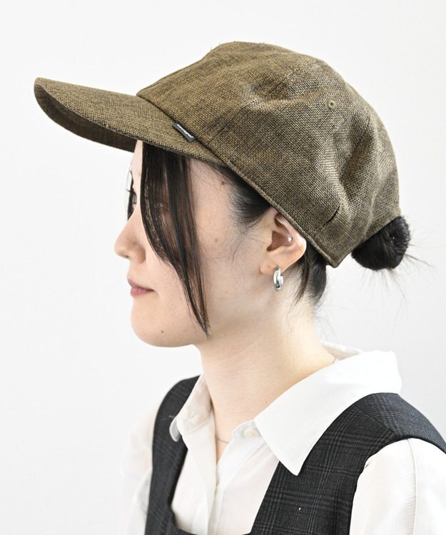 ATRENA 熱を遮る帽子コカゲル マシンウォッシュ ナチュライクキャップ ブラウン