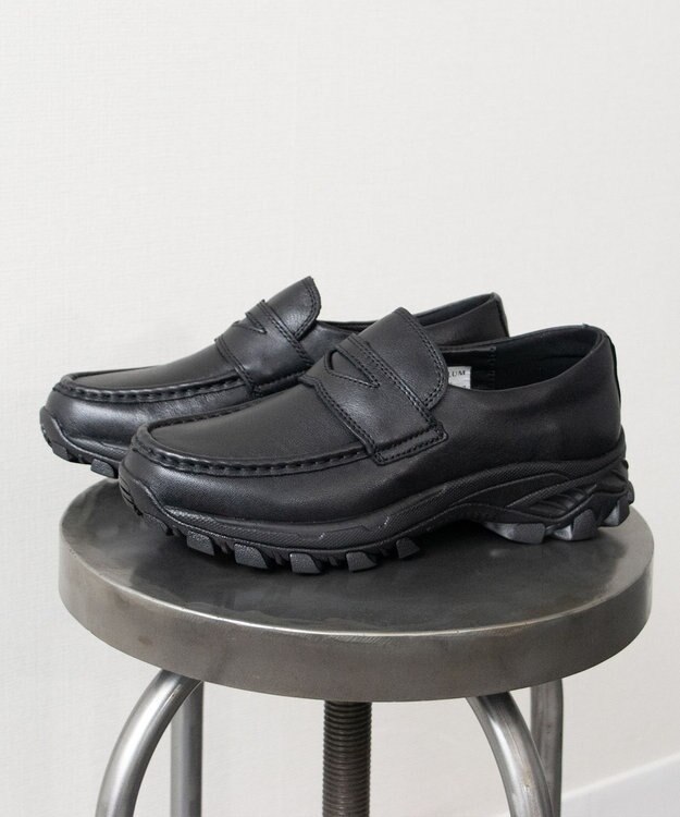 Bridget Birkin 【VINCULUM】防滑スニーカーローファー ブラック