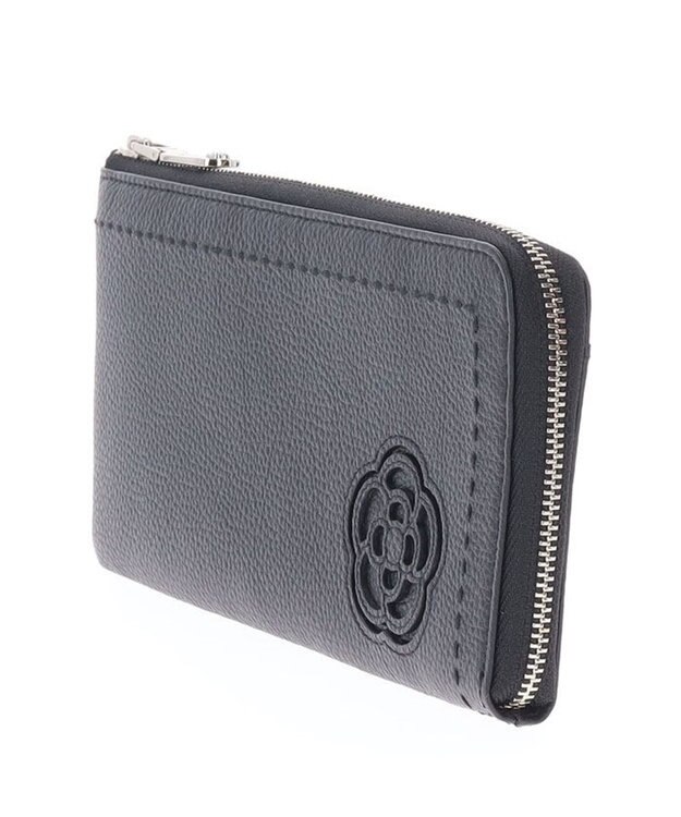 CLATHAS カイト Lファスナー長財布 ブラック