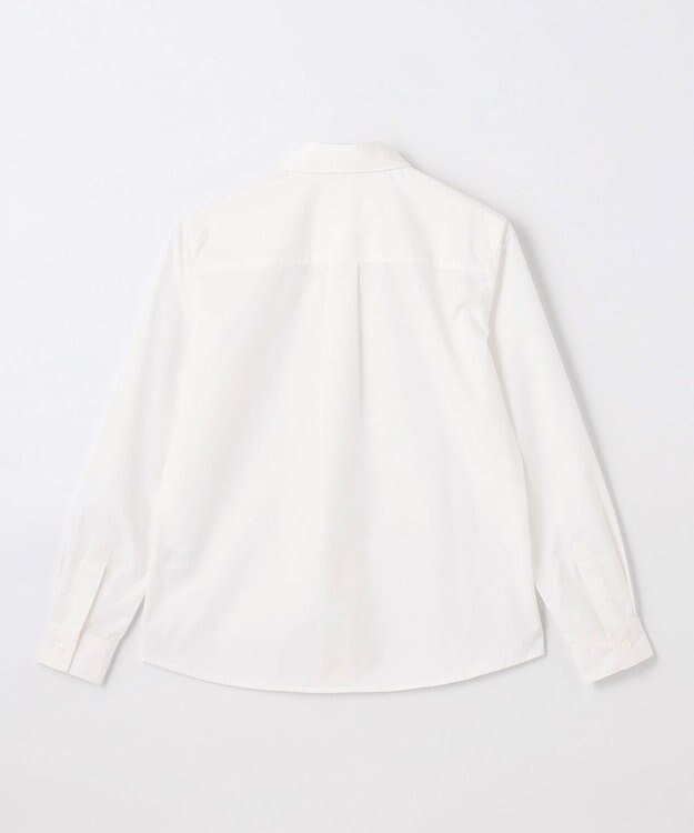 組曲 KIDS 【150-170㎝】リボン付き ブラウス オフホワイト系