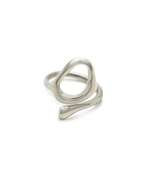 blancotokyo 【金属アレルギー対応/サイズフリー】ニュアンスフリーリング OCASO シルバー