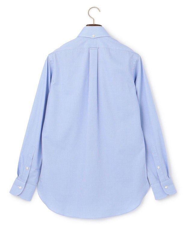 J.PRESS MEN 【PREMIUM PLEATS / 形態安定】バスケットドビーシャツ / B.D. サックスブルー系