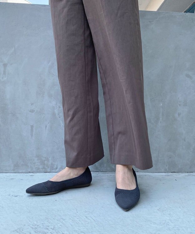 steppi 【洗える/撥水】パターンメッシュ パンプス チャコール