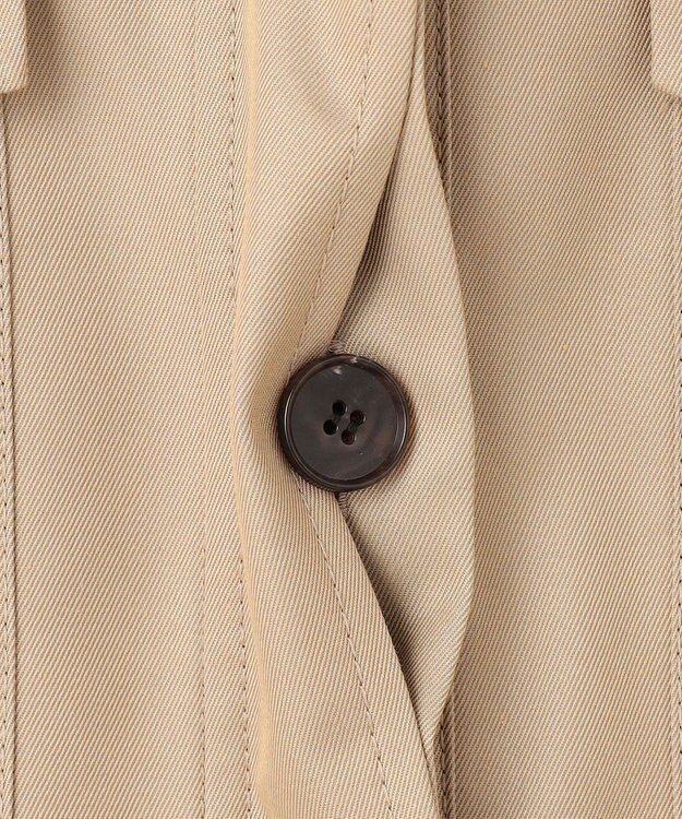 uncrave チノギャバジン ジレブラウス ベージュ