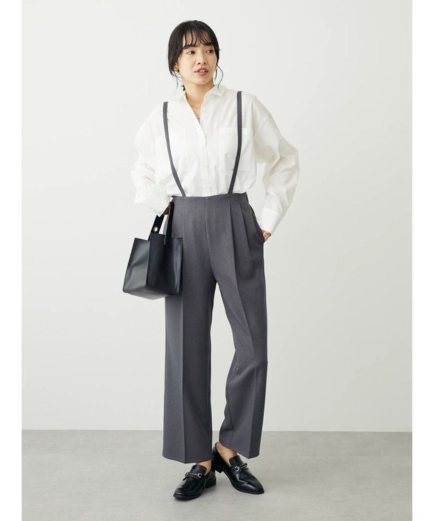 Green Parks ２ｗａｙ　サス付きパンツ Gray