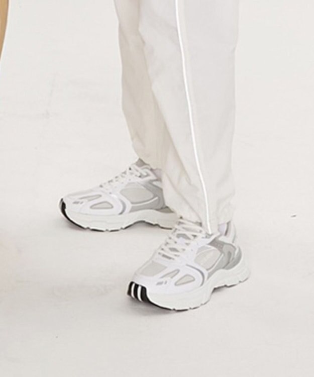 BONTRE 【23.65/イーシプサムチョンユクオ】スポーティレースアップスニーカー/PIPER ホワイト