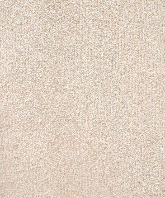 Green Parks ショートラメニットベスト Beige