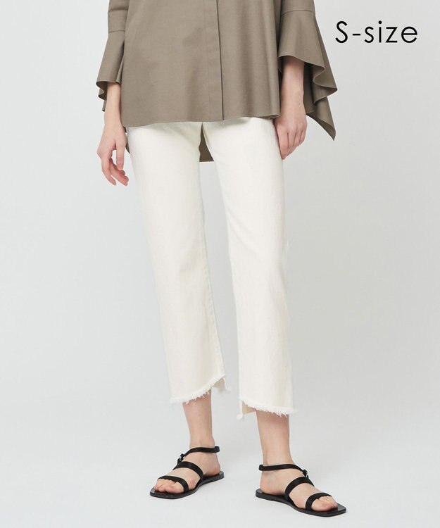 BEIGE， 【S-size】MARCK / デニムパンツ White