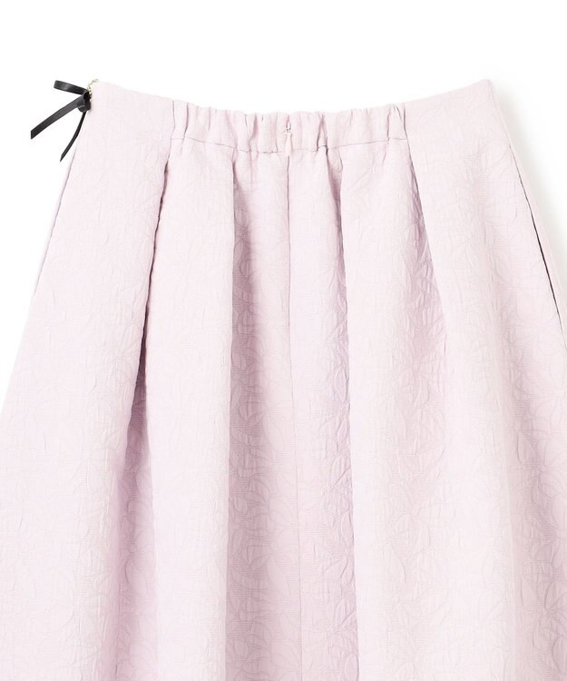TOCCA 【WEB限定カラーあり】【消臭・洗える】RIBBON LABYRINTH JACQUARDスカート ピンク系