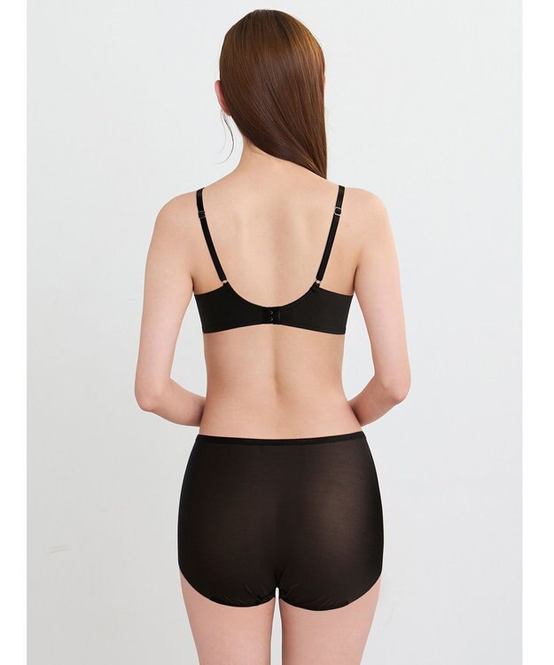 WACOAL ショーツ 補整ショーツ おなかとヒップをサポート さらっと快適 レディース PPG150 /ワコール ブラック