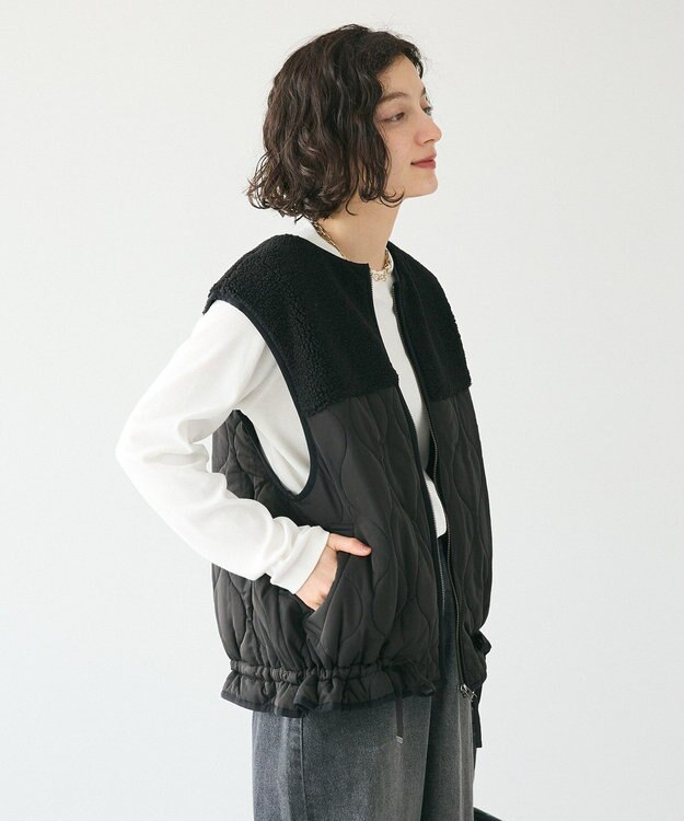 CRAFT STANDARD BOUTIQUE スパンフライスハイネックTEE Off White