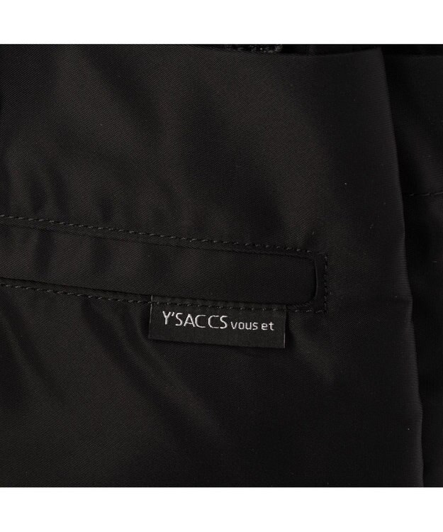 Y'SACCS 【Y’SACCS vous et】ポーチ付き3WAYトート ブラック