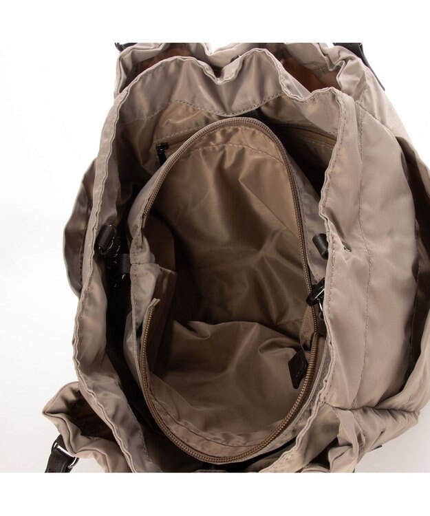 Y'SACCS 【Y’SACCS vous et】ポーチ付き3WAYトート ベージュ