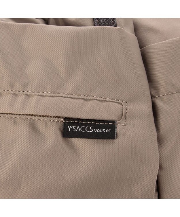 Y'SACCS 【Y’SACCS vous et】ポーチ付き3WAYトート ベージュ