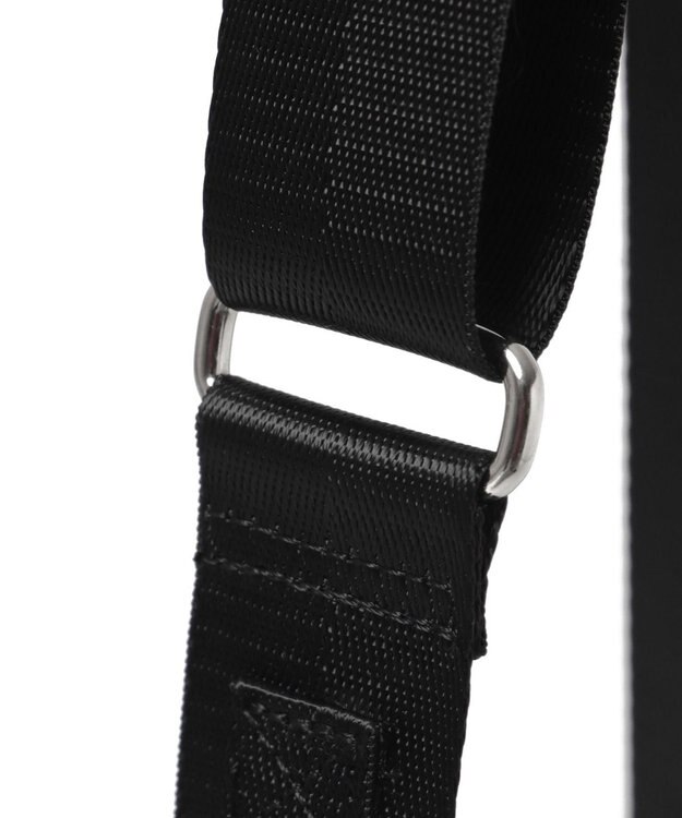 WEGO サークルポーチ付きスクエアショルダー ブラック