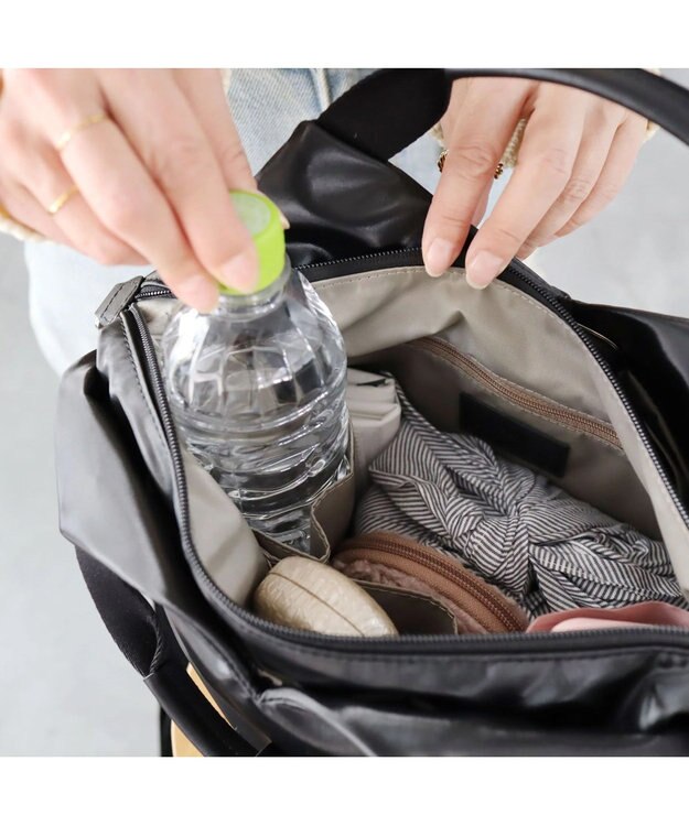 PELLE BORSA 2WAYハンドバッグ Cheers チアーズ 5204 ブラック