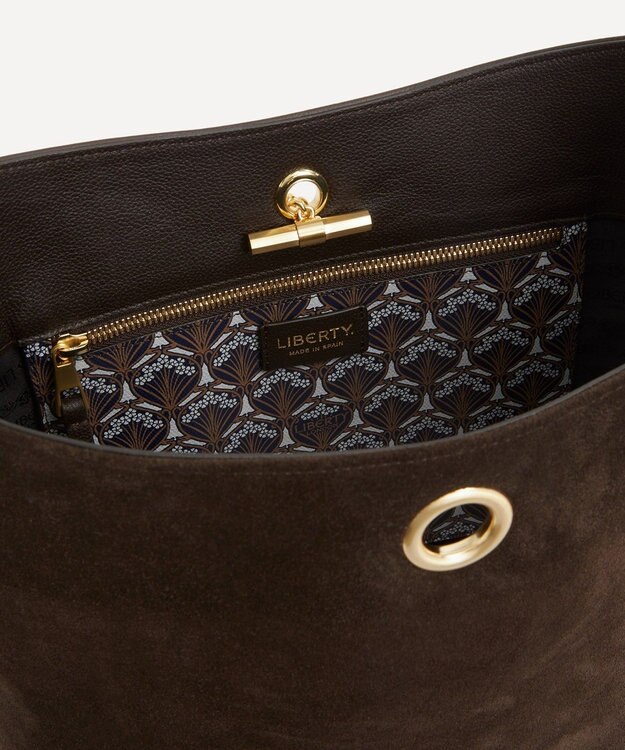 LIBERTY. アイフィス ウォーダー ショルダー バッグ ブラウン