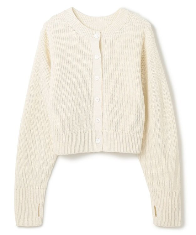 BEIGE， LUCAS / ショート丈ニット Ecru