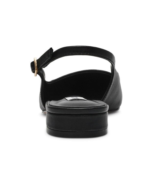 STEVE MADDEN ROWYN ポインテッドスリングバックフラットパンプス ブラック