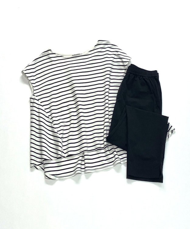 ONWARD Reuse Park スタッフおすすめ！コーデ商品/サイズL【UNFILO】カットソー春夏×パンツ春夏 その他