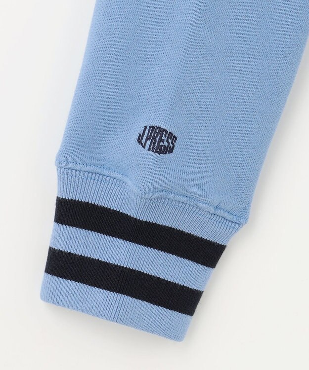 J.PRESS KIDS 【140-170cm】BICOLOR LINE COMBI トレーナー ブルー系