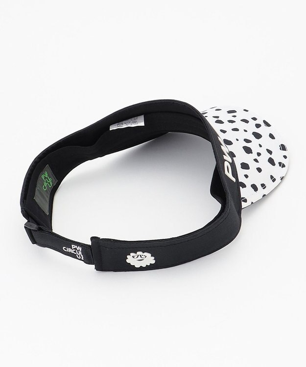 PW CIRCULUS 【UNISEX】ロゴ サンバイザー ブラック系