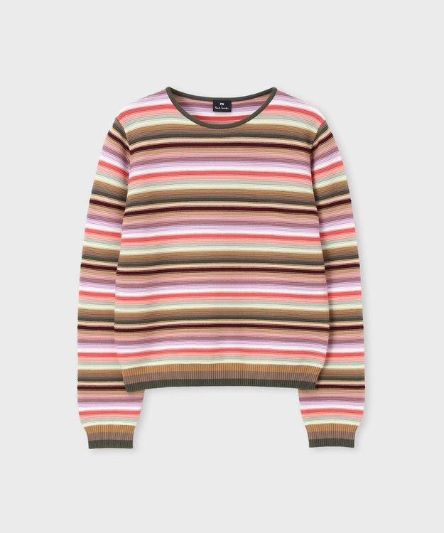 Paul Smith マルチカラーボーダー ニット マルチカラー