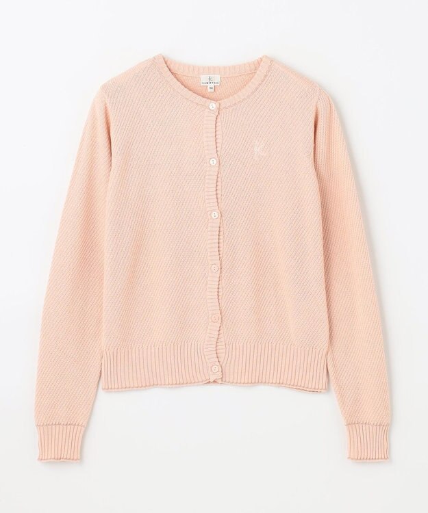 組曲 KIDS 【150-160㎝】クラシック カーディガン ピーチ系