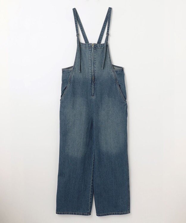 ANY L 【洗濯機可】デニムサロペット インディゴ