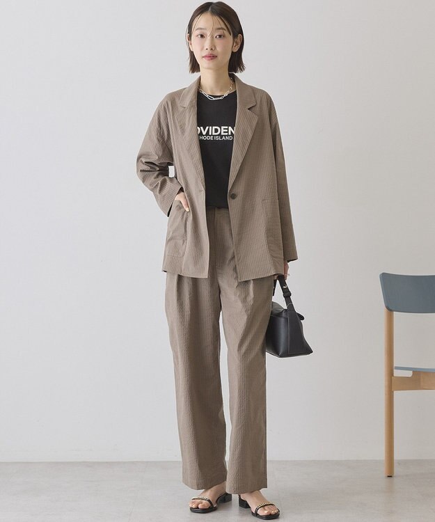 AMERICAN HOLIC サッカーワイドパンツ Beige